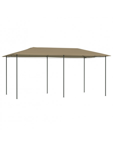Gazebo 3x6x2,6 m Grigio Talpa 160 g/m²