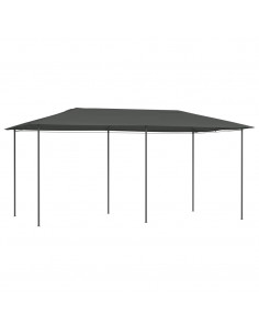 Gazebo 3x6x2,6 m Antracite 160 g/m² 2