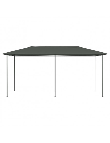 Gazebo 3x6x2,6 m Antracite 160 g/m²