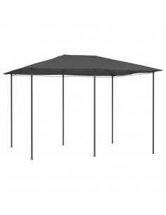 Gazebo 3x4x2,6 m Antracite 160 g/m² 2