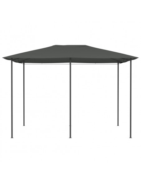 Gazebo 3x4x2,6 m Antracite 160 g/m²