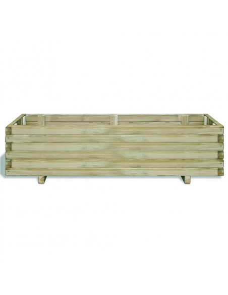 Letto Rialzato 120x40x30 cm in Legno Rettangolare