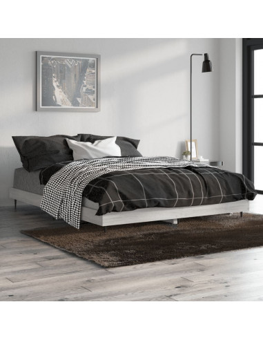 Giroletto Grigio Sonoma 140x190 cm in Legno Multistrato