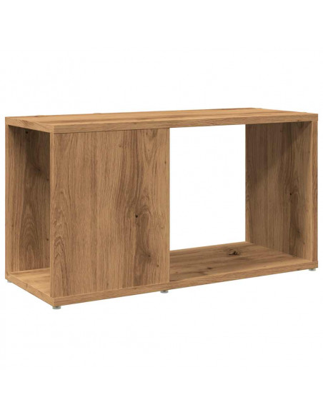 Mobile Porta TV Rovere Artigianale 60x24x32 cm in Truciolato