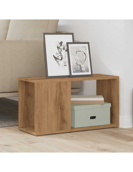 Mobile Porta TV Rovere Artigianale 60x24x32 cm in Truciolato