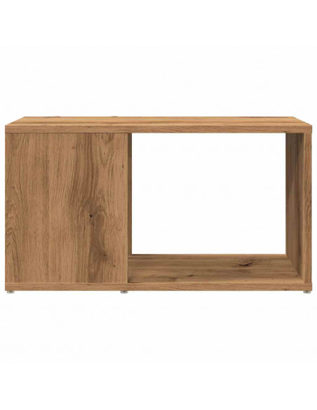 Mobile Porta TV Rovere Artigianale 60x24x32 cm in Truciolato