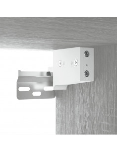 Mobili Pensili 2 pz Grigio Sonoma 68x30x20 cm Legno Multistrato