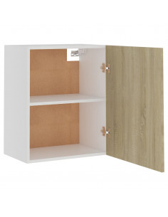 Mobili Pensili 2 pz Rovere Sonoma 50x31x60 cm Legno Multistrato