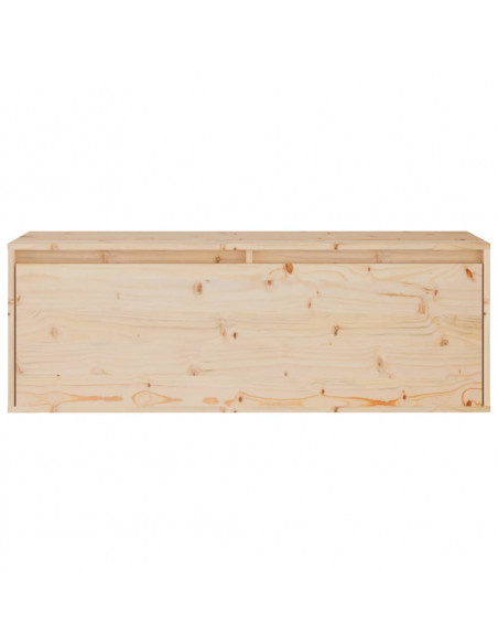 Mobili Porta TV 2 pz in Legno Massello di Pino