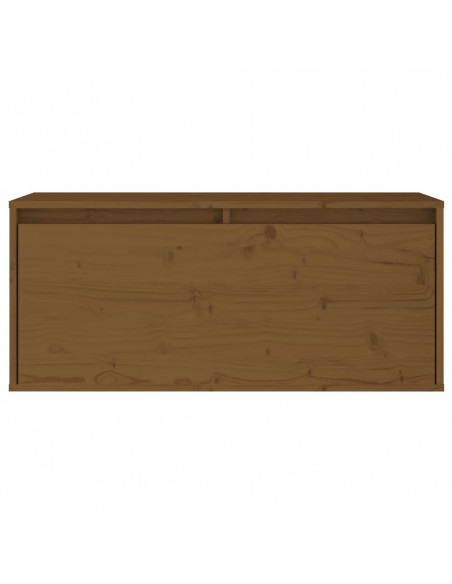 Mobili Porta TV 2 pz Marrone Miele in Legno Massello di Pino