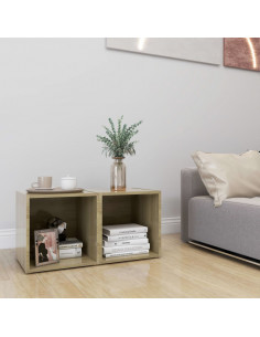 Mobili Porta TV 2pz Rovere Sonoma 37x35x37 cm Legno Multistrato