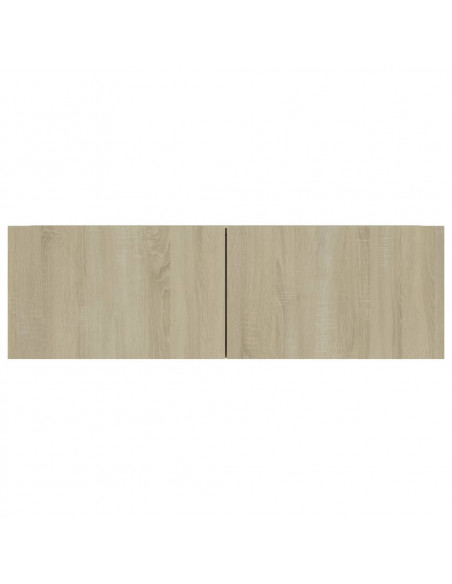 Mobili Porta TV 4pz Rovere Sonoma 100x30x30cm Legno Multistrato