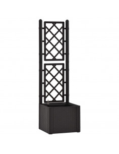 Letto Rialzato da Giardino Graticcio e Irrigazione Antracite 2