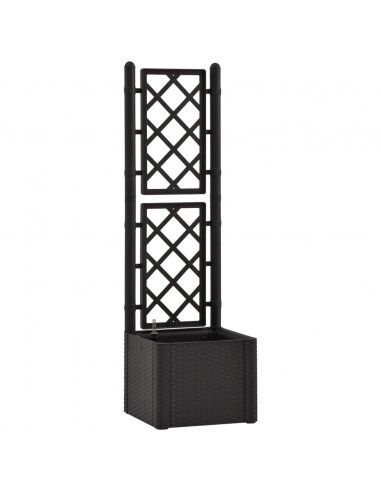 Letto Rialzato da Giardino Graticcio e Irrigazione Antracite