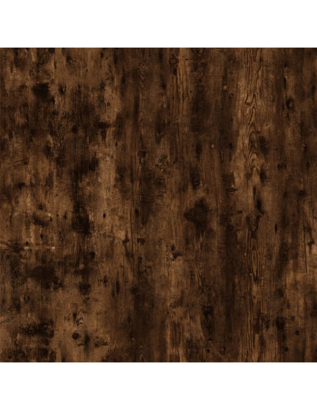 Mobili Porta TV a Parete 2 pz Rovere Fumo 40x34,5x40 cm