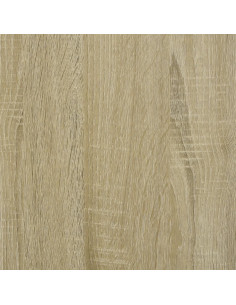 Mobili Porta TV a Parete 2 pz Rovere Sonoma 40x34,5x60 cm