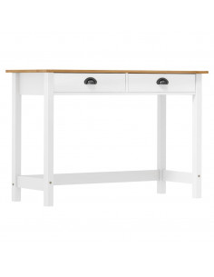 Consolle Hill con 2 Cassetti 110x45x74 cm in Massello di Pino 2
