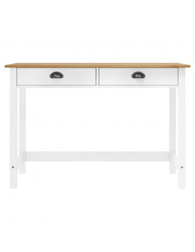 Consolle Hill con 2 Cassetti 110x45x74 cm in Massello di Pino