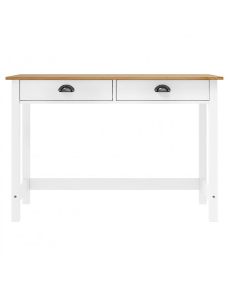 Consolle Hill con 2 Cassetti 110x45x74 cm in Massello di Pino