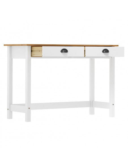 Consolle Hill con 2 Cassetti 110x45x74 cm in Massello di Pino
