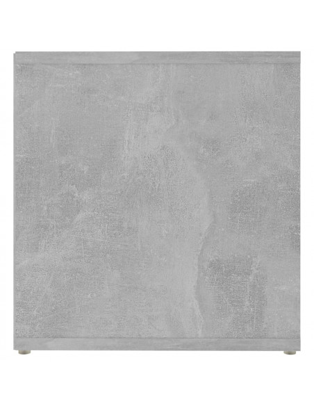 Mobili TV 2 pz Grigio Cemento 72x35x36,5 cm in Truciolato