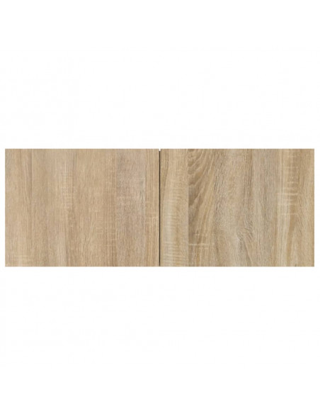 Mobili TV 2 pz Rovere Sonoma 80x30x30 cm in Legno Multistrato