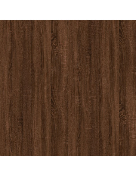 Mobili TV 2pz Rovere Marrone 80x31,5x36 cm in Legno Multistrato