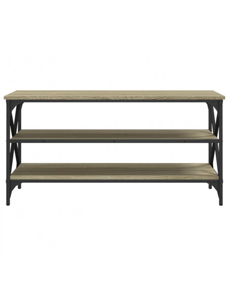 Mobile Porta TV Rovere Sonoma 100x40x50 cm in Legno Multistrato