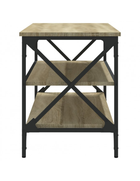 Mobile Porta TV Rovere Sonoma 100x40x50 cm in Legno Multistrato
