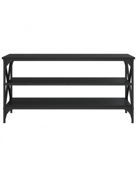Mobile Porta TV Nero 100x40x50 cm in Legno Multistrato
