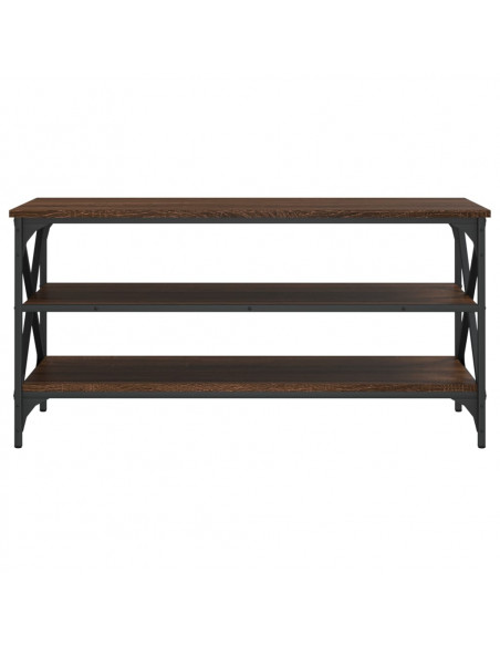 Mobile Porta TV Rovere Marrone 100x40x50 cm Legno Multistrato