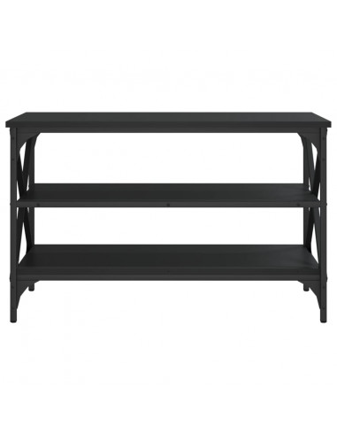 Mobile Porta TV Nero 80x40x50 cm in Legno Multistrato