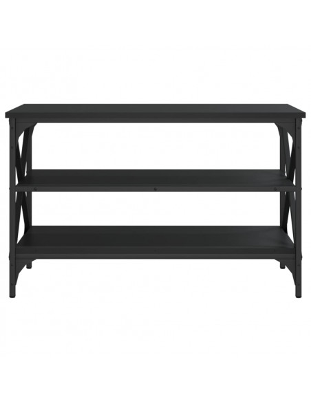 Mobile Porta TV Nero 80x40x50 cm in Legno Multistrato