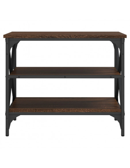 Mobile Porta TV Rovere Marrone 60x40x50 cm in Legno Multistrato