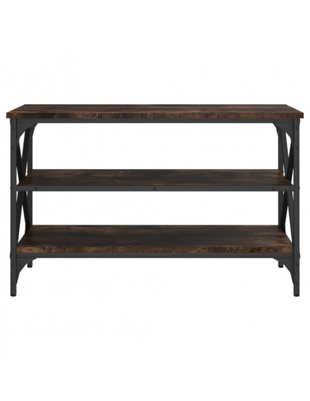 Mobile Porta TV Rovere Fumo 80x40x50 cm in Legno Multistrato