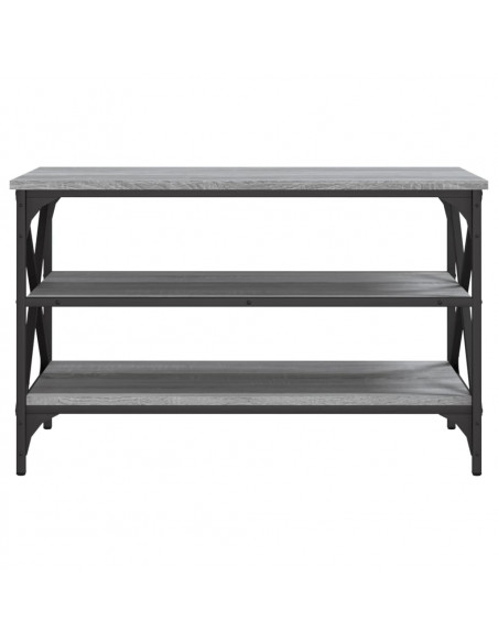 Mobile Porta TV Grigio Sonoma 80x40x50 cm in Legno Multistrato