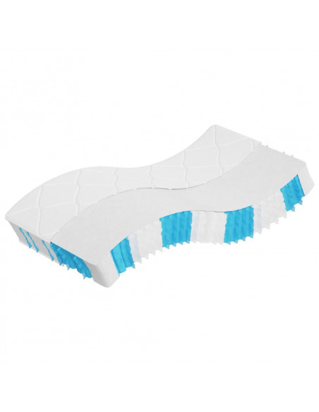 Materasso Molle Insacchettate Medio Rigido 90x190cm Single Size
