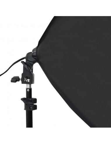 Kit per Studio Fotografico con Luci Softbox e Fondali