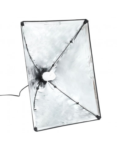 Kit per Studio Fotografico con Luci Softbox e Fondale