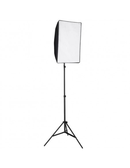 Kit Studio Fotografico con Luci Softbox Fondale e Riflettore