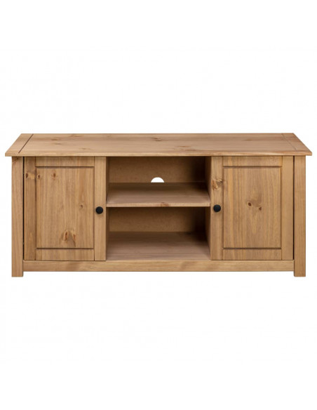 Moble TV 120x40x50 cm in Legno Massello di Pino Panama Range