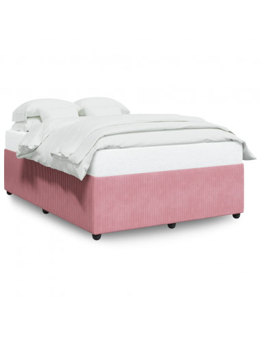 Giroletto Rosa 140x200 cm in Velluto