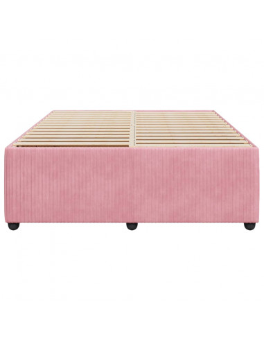 Giroletto Rosa 140x200 cm in Velluto