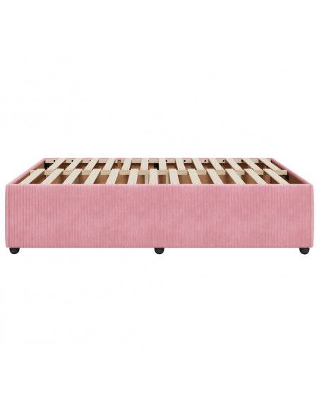 Giroletto Rosa 140x200 cm in Velluto