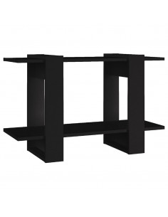 Libreria/Divisorio Nero 80x30x51 cm 2