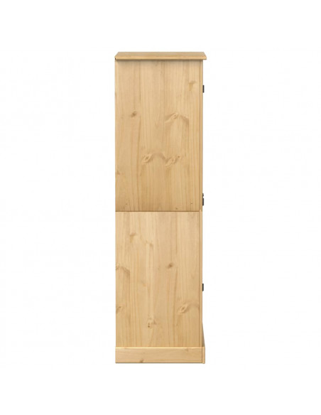 Armadio Corona 76x50x170 cm in Legno Massello di Pino