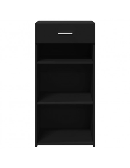 Credenza Nera 45x42,5x93 cm in Legno Multistrato