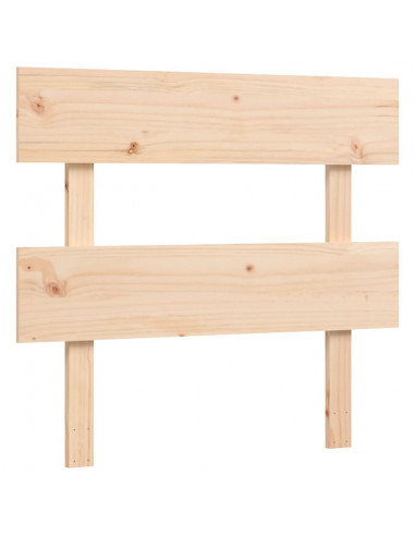 Giroletto con Testiera Single in Legno Massello