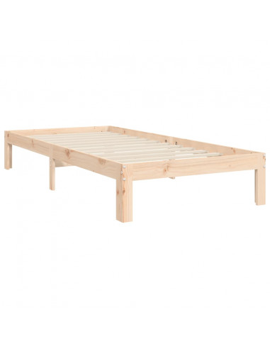 Giroletto con Testiera Single in Legno Massello