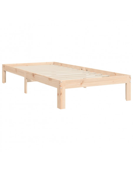 Giroletto con Testiera Single in Legno Massello